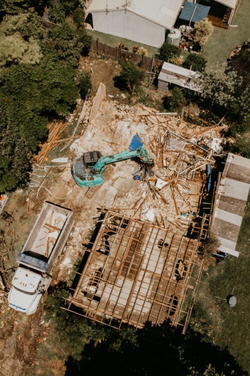 Sellcon project work Sellcons project images of Demolition Sunshine Coast