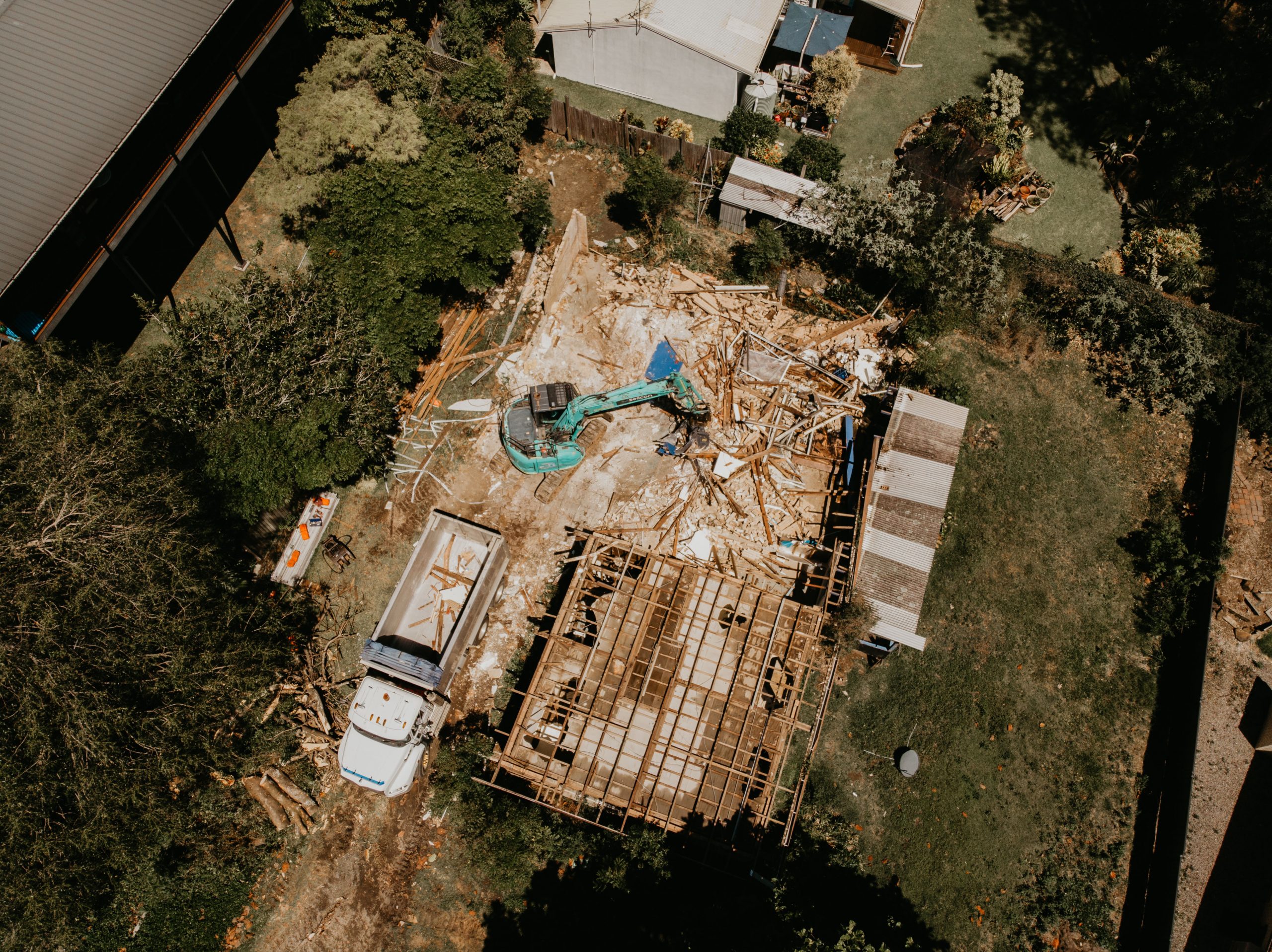 Sellcons project images of Demolition Sunshine Coast
